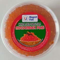 Икра горбуши весовая и фасованная